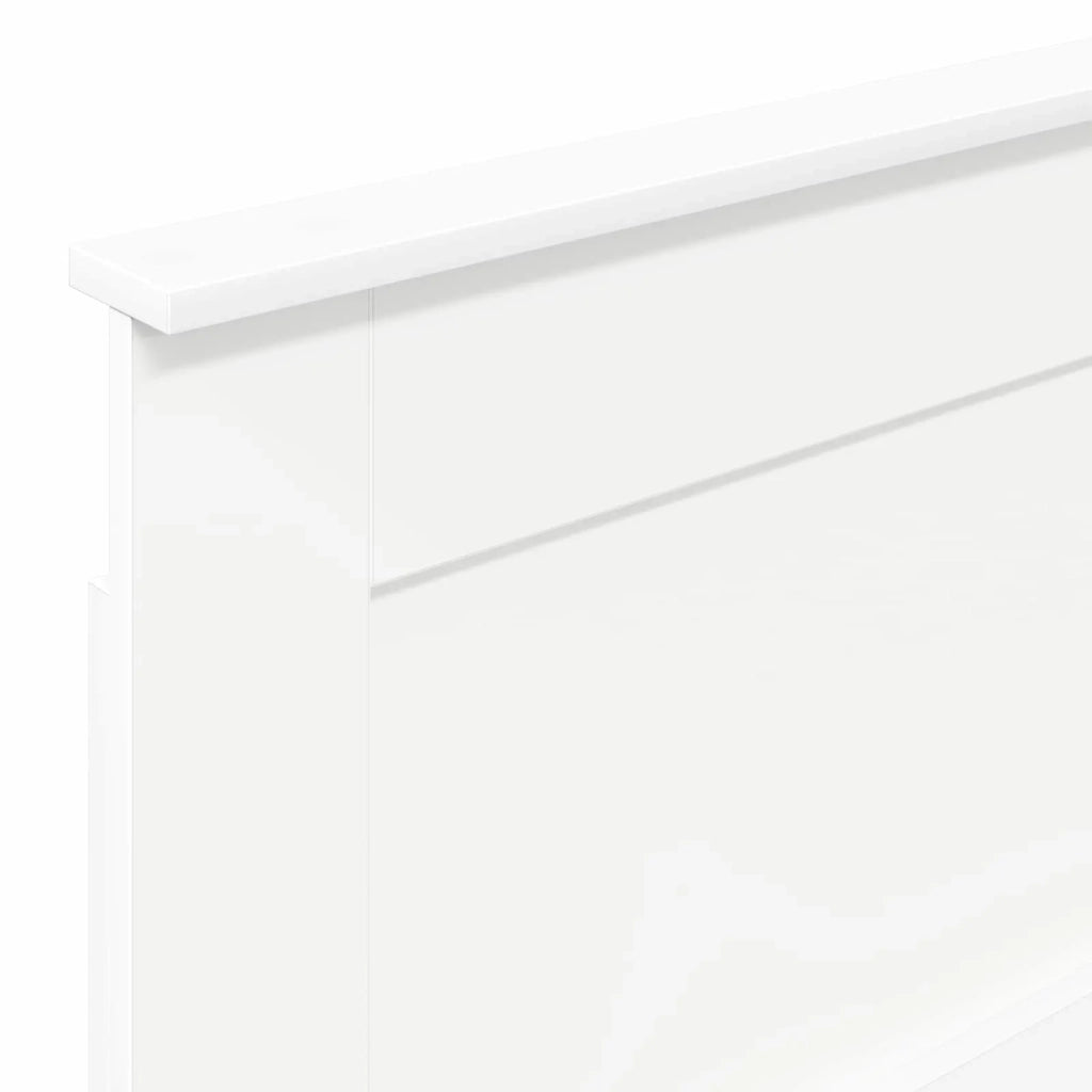 Testiera | Testata con Testiera | Testata Bianco 80 cm Legno multistrato