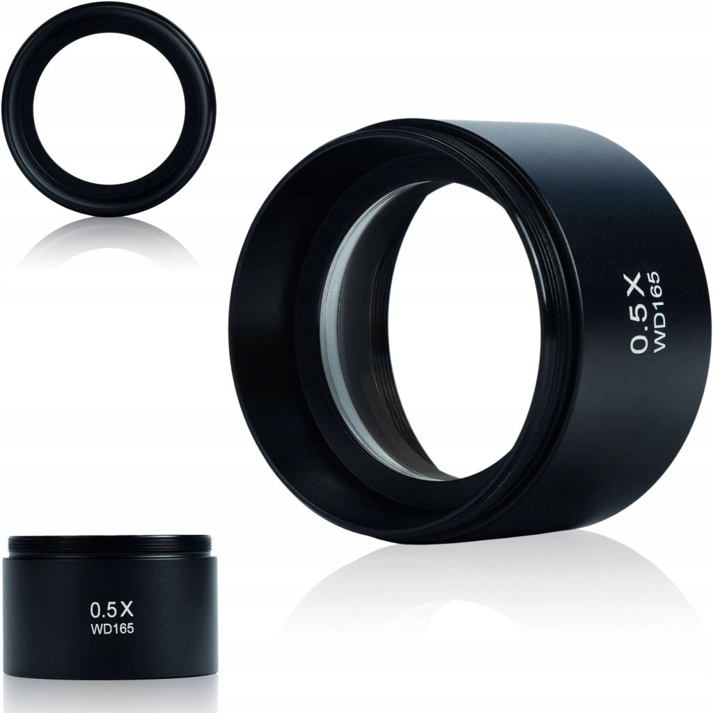 Mikroscopio Trinoculare Rosfix Neptune Pro – Zoom 7–45x con Fotocamera 51MP 4K, Lente Barlow 0.5x, Illuminatore LED 56x
