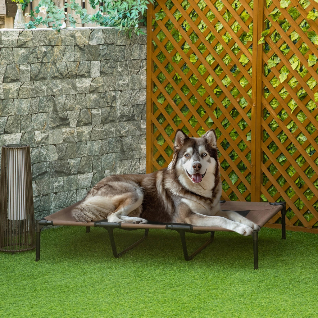 Letto per Cani e Gatti ¨C Minimal ¨C 122x92x23 cm Marrone Chiaro