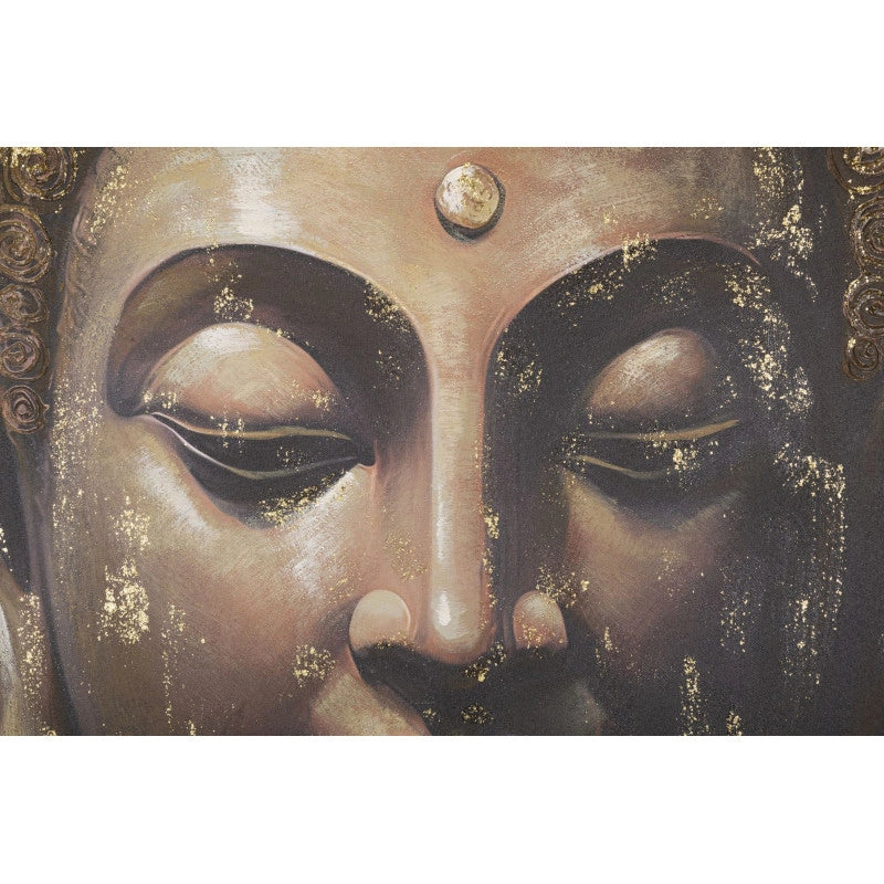 Dipinto Su Tela Buddha -b- cm 100x3x100