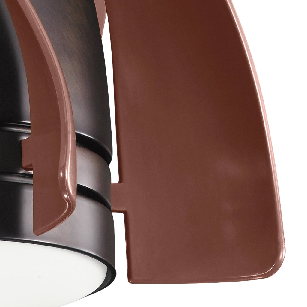 Ventilatore plafoniera LED 10W 38cm bronzo Terna Kichler