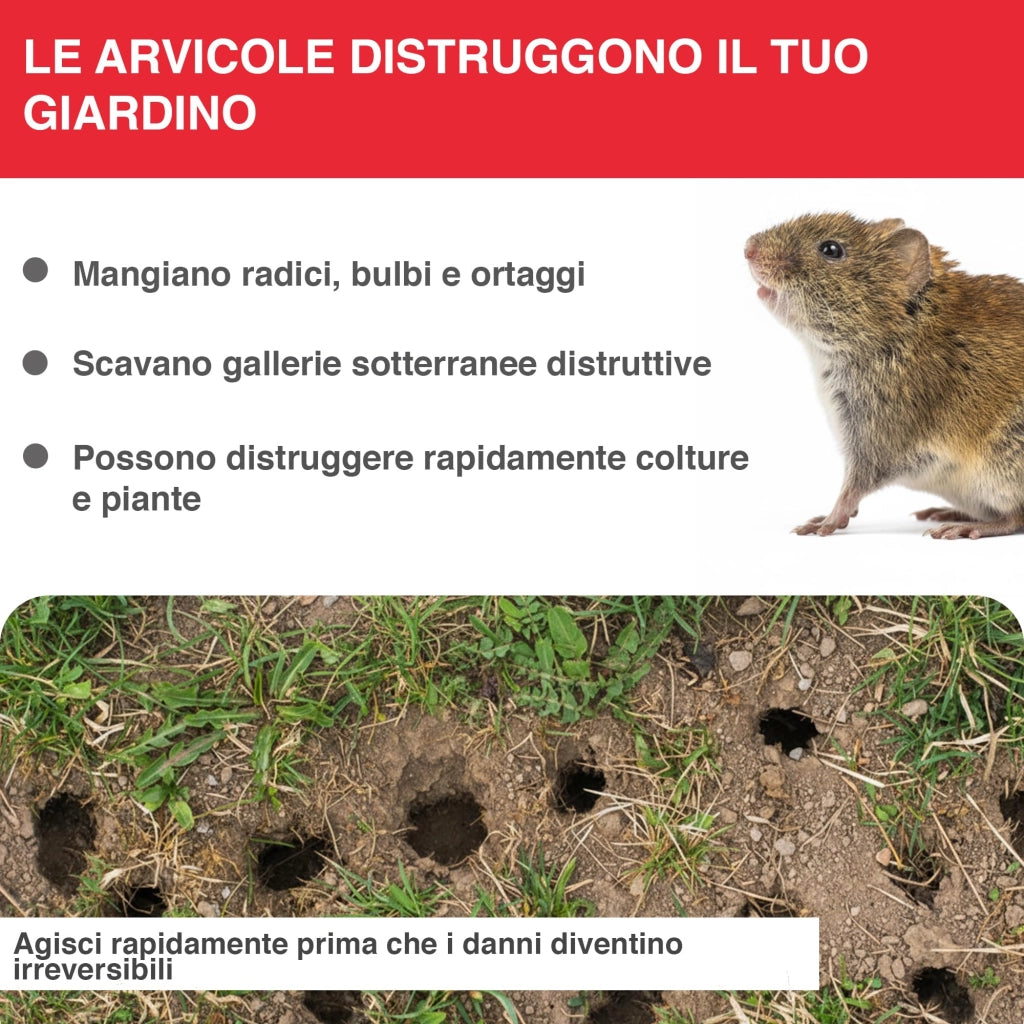 Trappola per Talpe a Scatto Supercat
