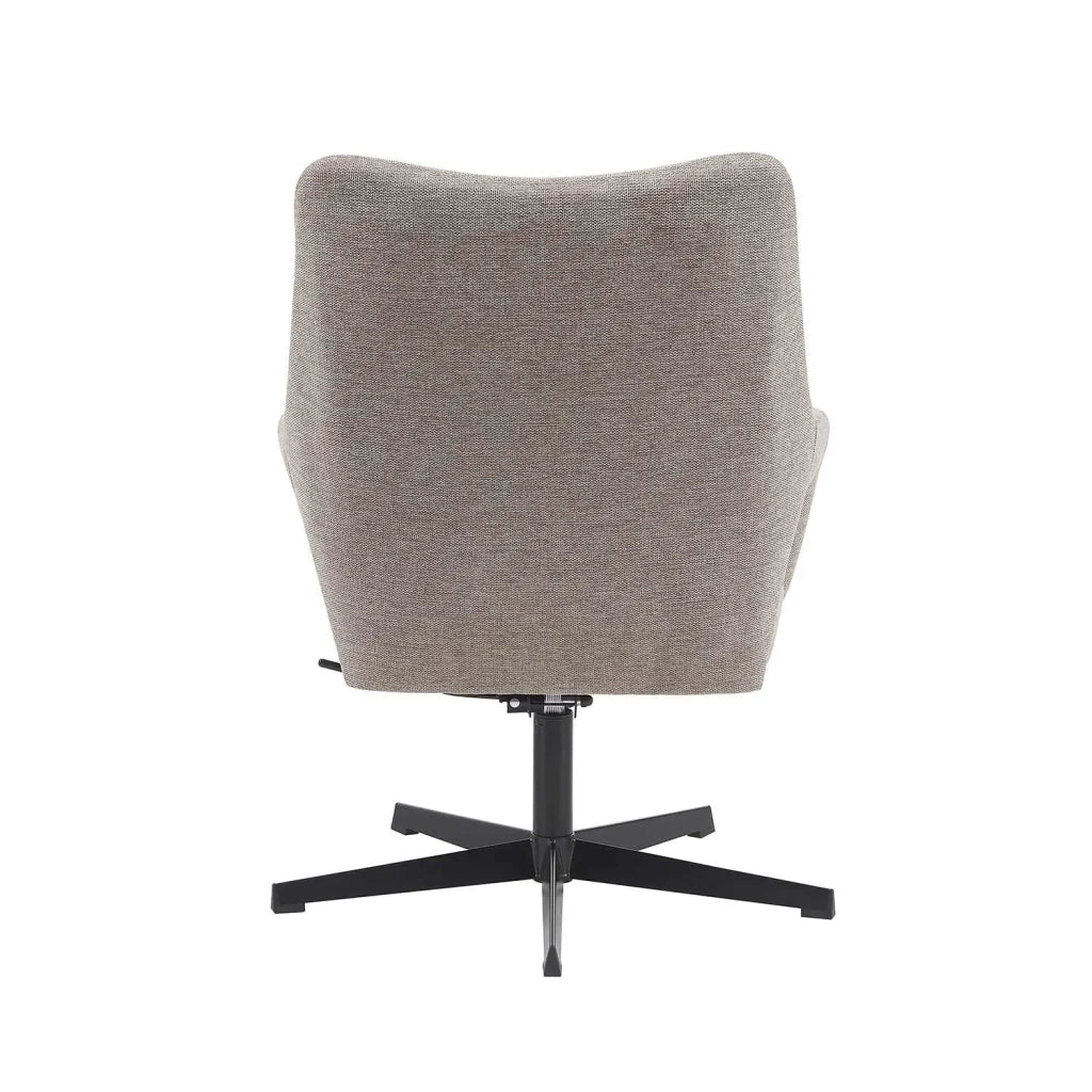 LÚZETE - POLTRONA CON POGGIAPIEDI BEIGE CONCORD