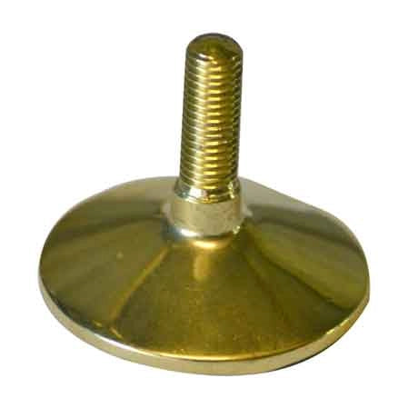 PIEDINO REGOLABILE IN OTTONE Ø 40 mm M10 - 20 pezzi