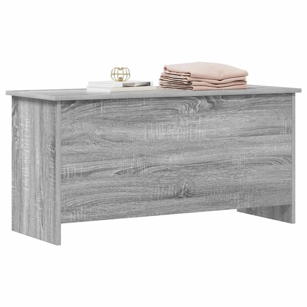 Cassa di stoccaggio Sonoma grigio 100 x 40 x 50 cm 8011272