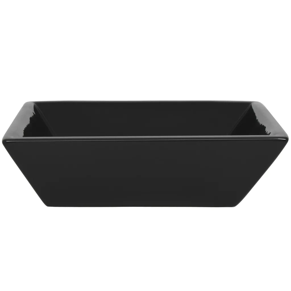 Lavandino Quadrato in Ceramica Nero 41,5x41,5x12 cm CFW9702474