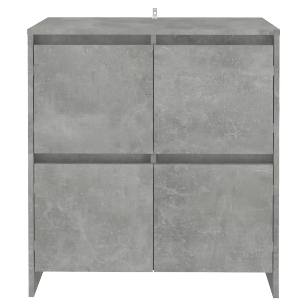 Credenza-Buffet-Armadio da cucina Grigio Cemento 70x41x75 cm in Truciolato 387428