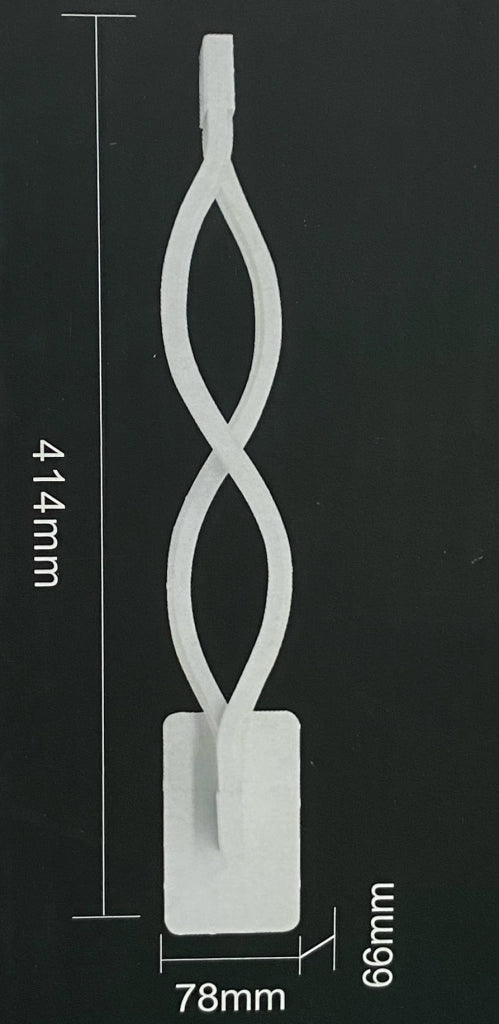 Applique lampada per interno moderna da parete a muro 9W luce Fredda 6500K