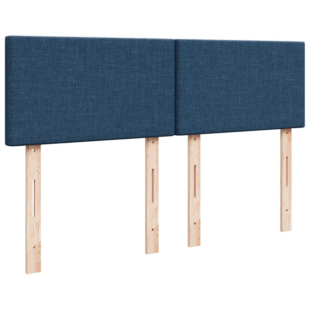 Giroletto a Molle con Materasso Blu 140x190 cm in Tessuto 3286674