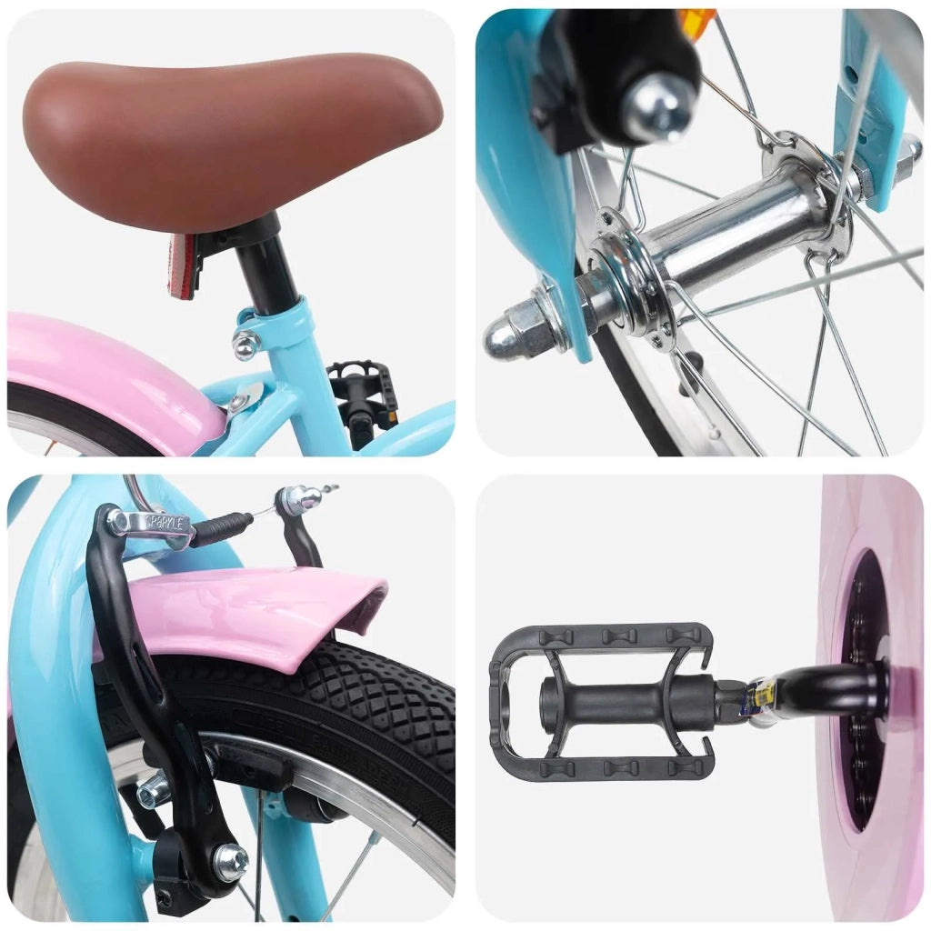 Bicicletta per Bambini 14 Pollici per bambini da 3 a 5 anni 42009653