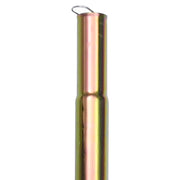 Aste Telescopiche per Tende 170-255cm 2 pz in Acciaio Zincato CFW2741312