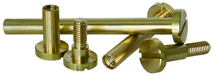 VITE A CANNOCCHIALE IN OTTONE Ø 6x40 mm. 100.00 pz