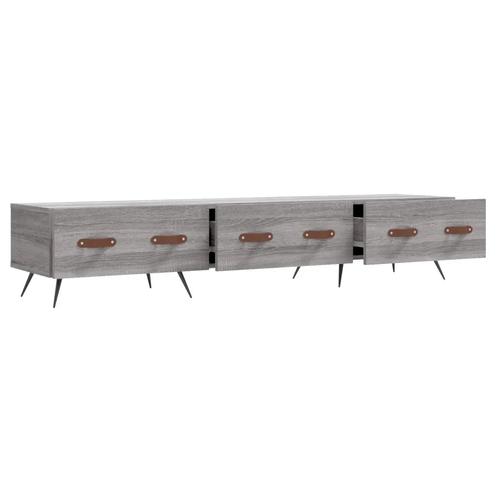 Mobile TV | Armadietto TV | Mobile Porta TV Grigio Sonoma 150x36x30 cm in Legno Multistrato