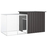 Gabbia per polli 200 x 91 x 100 cm acciaio zincato antracite 02_0041655