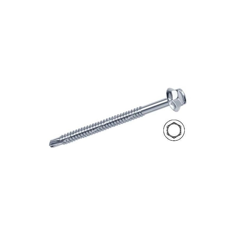 VITE AUTOPERFORANTE TE FLANGIATA 4,2x13 mm - 1000 pezzi
