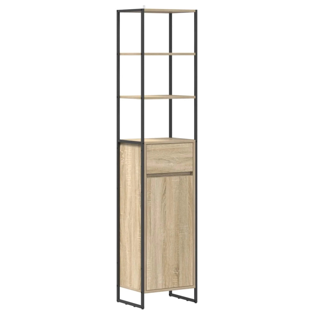 Mobile da Bagno Sonoma 40 x 30 x 180 cm Legno multistrato 886493