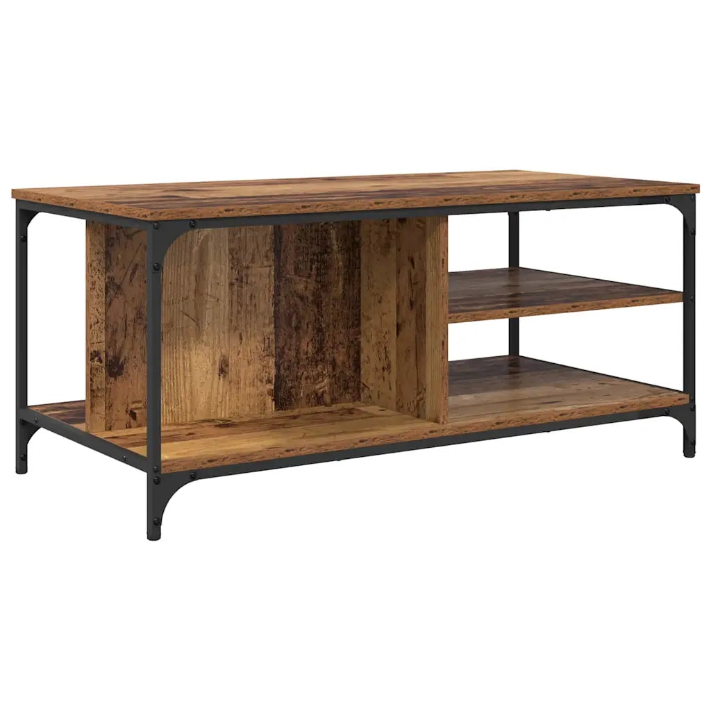 Tavolino da salotto Legno vecchio 100 x 50 x 45 cm 886240