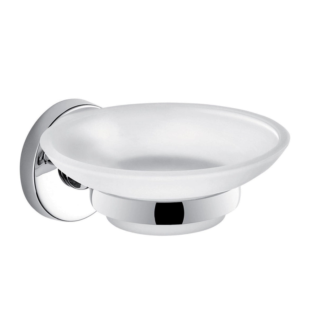 Porta sapone cromato Felce