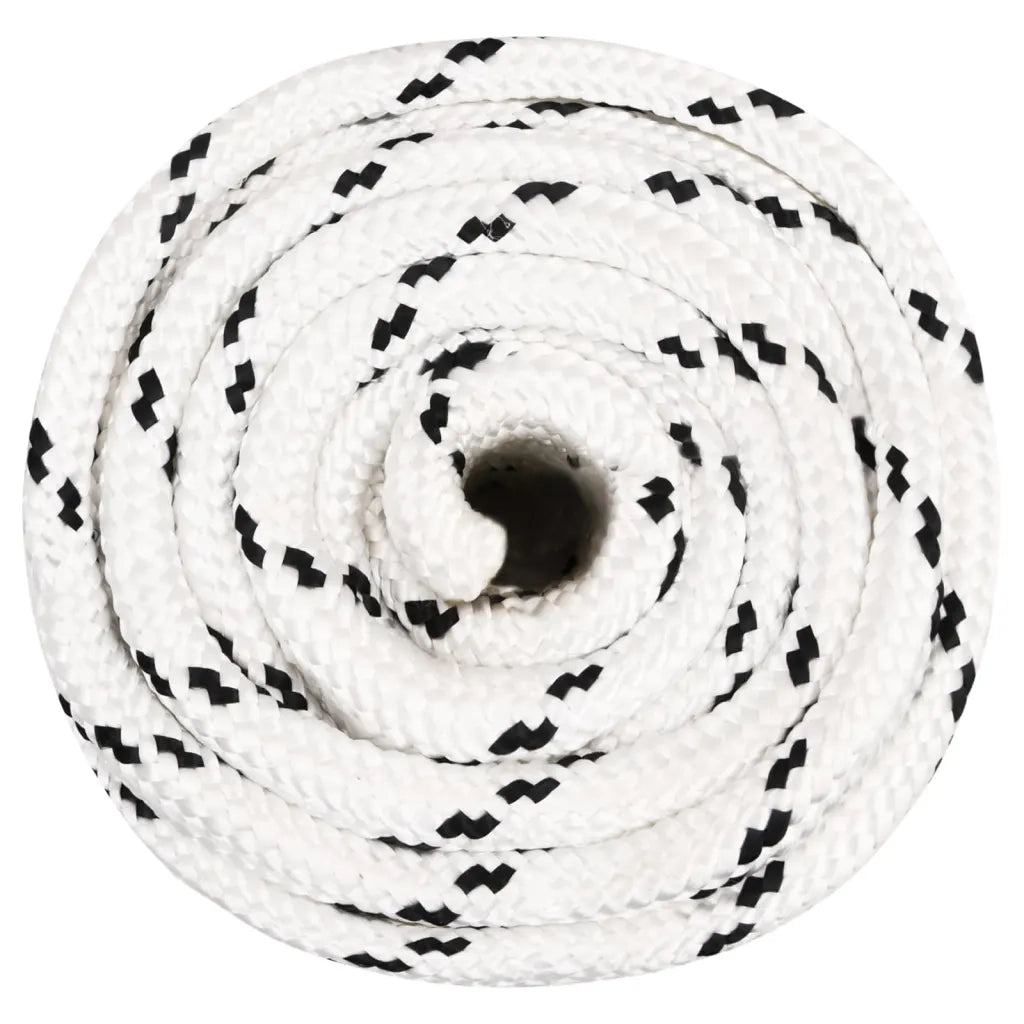 Corda da Lavoro Bianca 20 mm 25 m in Poliestere 152789