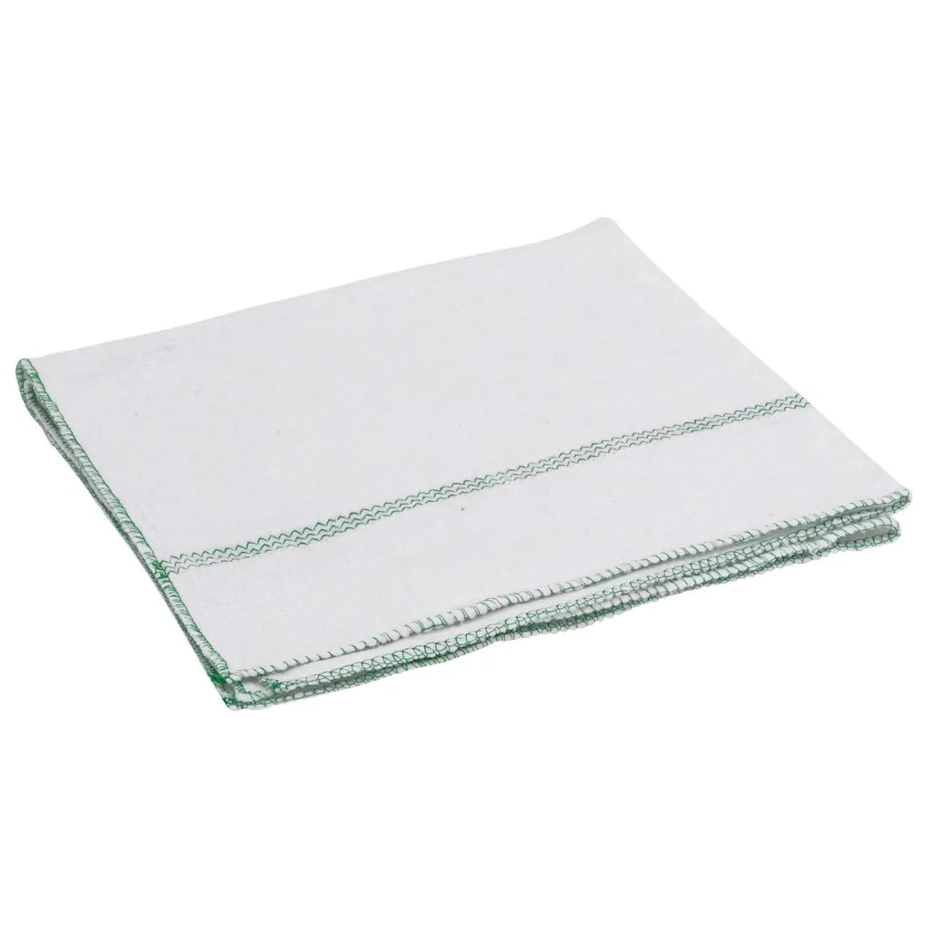 Panni per la Pulizia 5 pz Righe Bianche e Verdi 50x60 cm CFW3040718