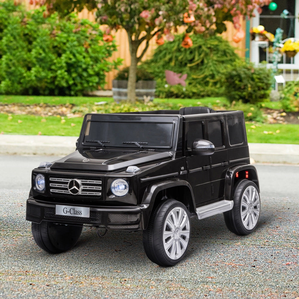 Auto elettrica per bambini Mercedes 12V con telecomando ¨C Xylo ¨C nero