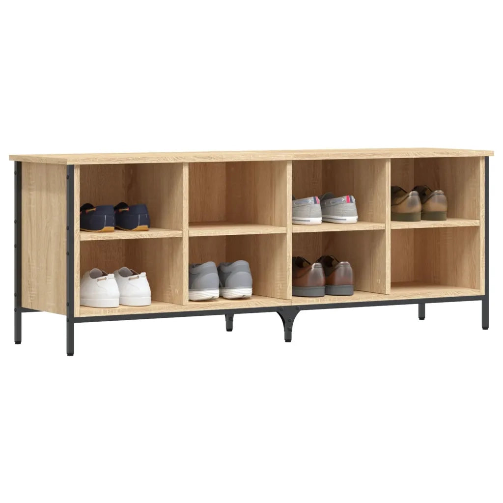Scarpiera | Mobile per scarpe Rovere Sonoma 131x35x50 cm in Legno Multistrato