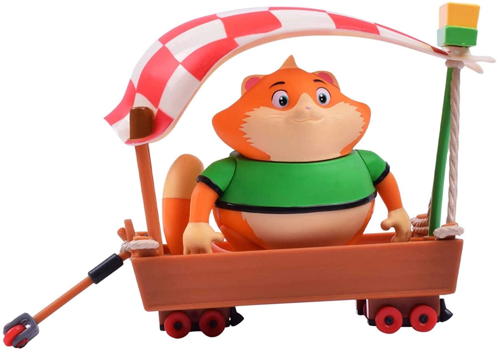 SMOBY STATUETTA METTI CON BARCA IN LEGNO SERIE 44 CATS