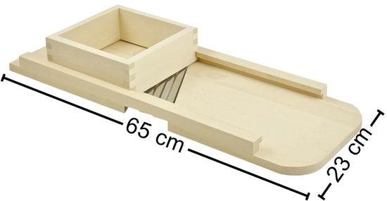 Raspatore ligneo per verdure frutta e lattuga 65 cm