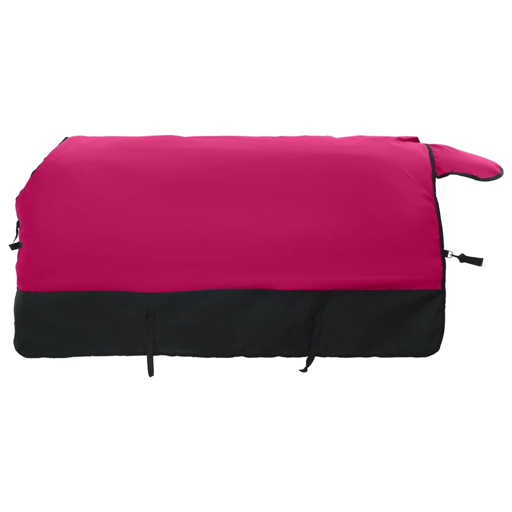 Coperta per Cavalli Rosa e Nero 115 cm Poliestere CFW1553532