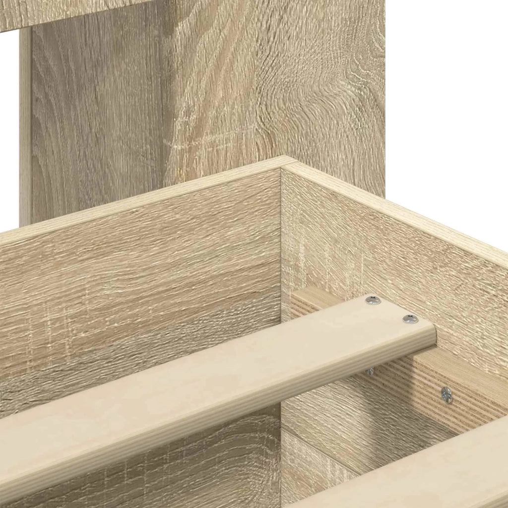 Telaio del letto con storage Rovere Sonoma 75 x 190 cm 3433700