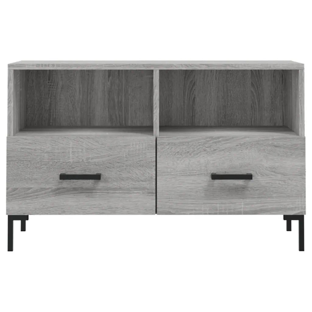 Mobile TV | Armadietto TV | Mobile Porta TV Grigio Sonoma 80x36x50 cm in Legno Multistrato