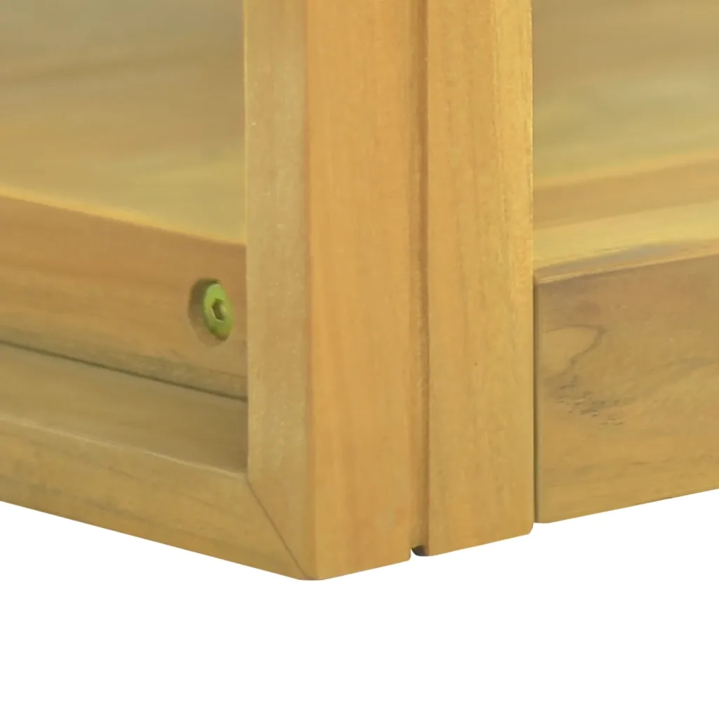Mobile da Bagno a Parete 60x45x35 cm in Legno Massello di Teak 338234