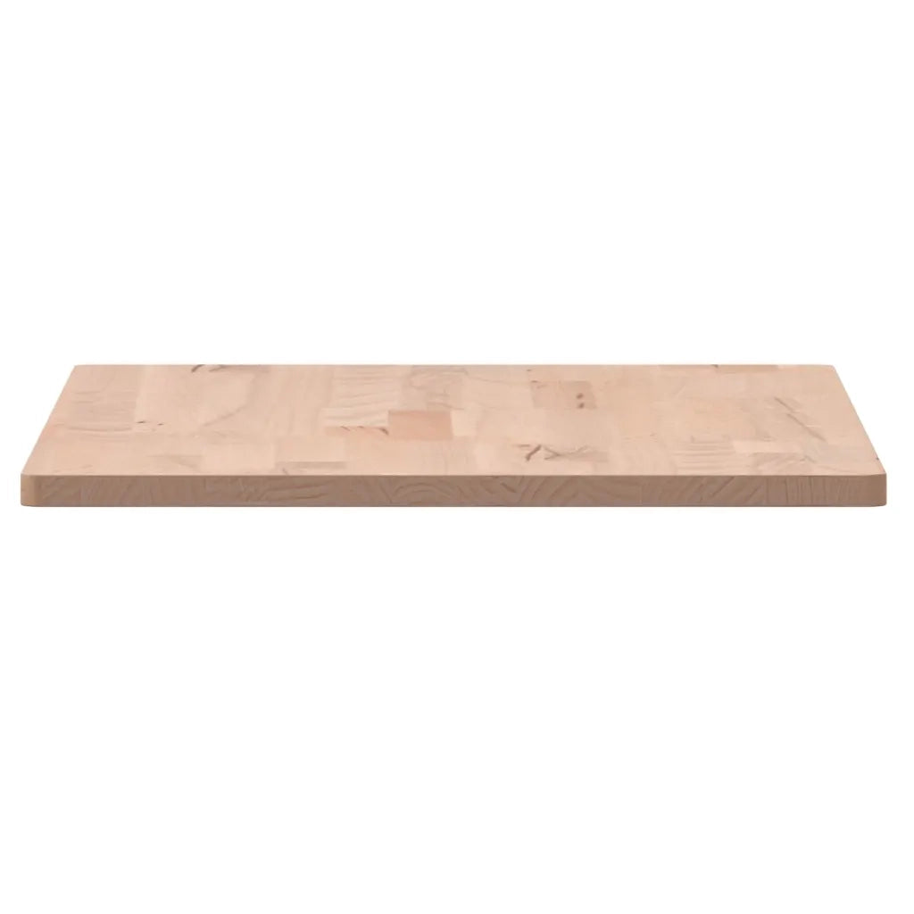 Piano Tavolo 60x40x1,5cm Rettangolare Legno Massello Faggio 3188880