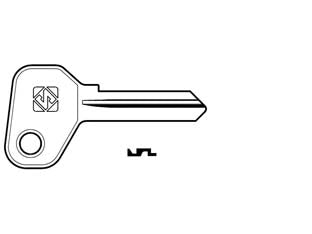 Chiavi Auto Safe Giobert AF7C Silca 5 Pezzi