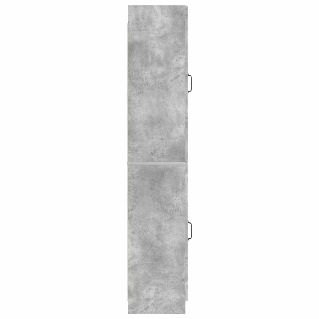 Set di armadi 2 pcs Grigio Cemento Legno ingegnerizzato 3416955