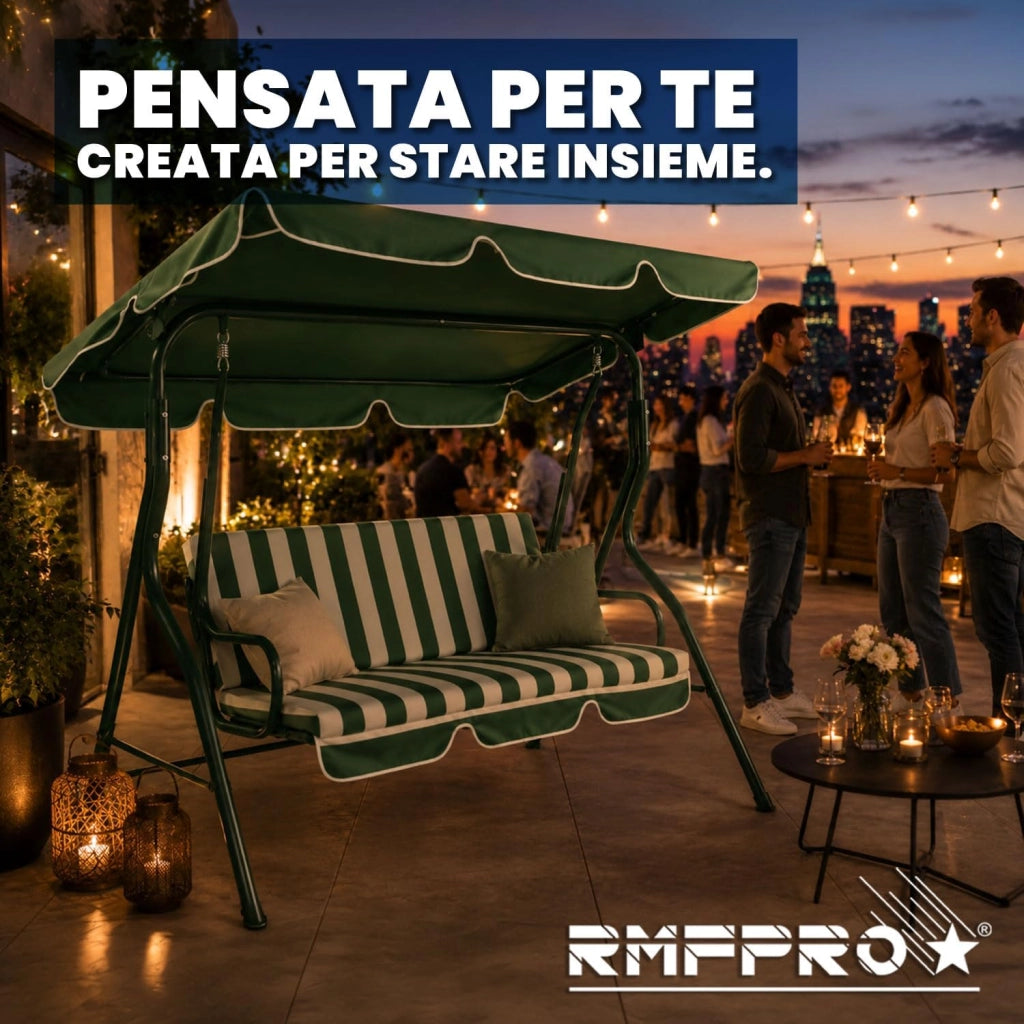 RMF PRO DONDOLO DA GIARDINO VERDE