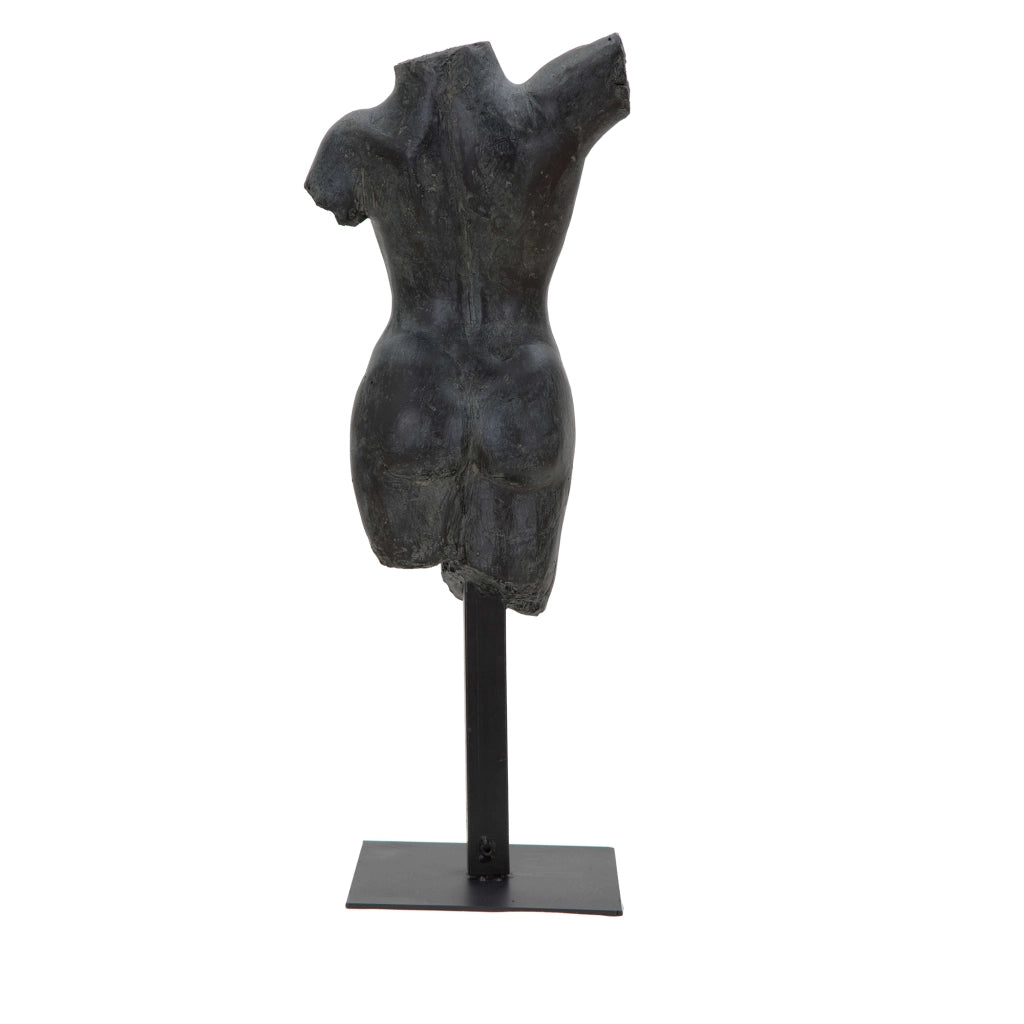 Atlin, Statua Busto Scultura Classica, Nero