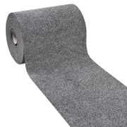 Passatoia Ingresso Moquette Asciugapassi Tinta Unita Corridoio Marciapiede 100x260 Cm Grigio