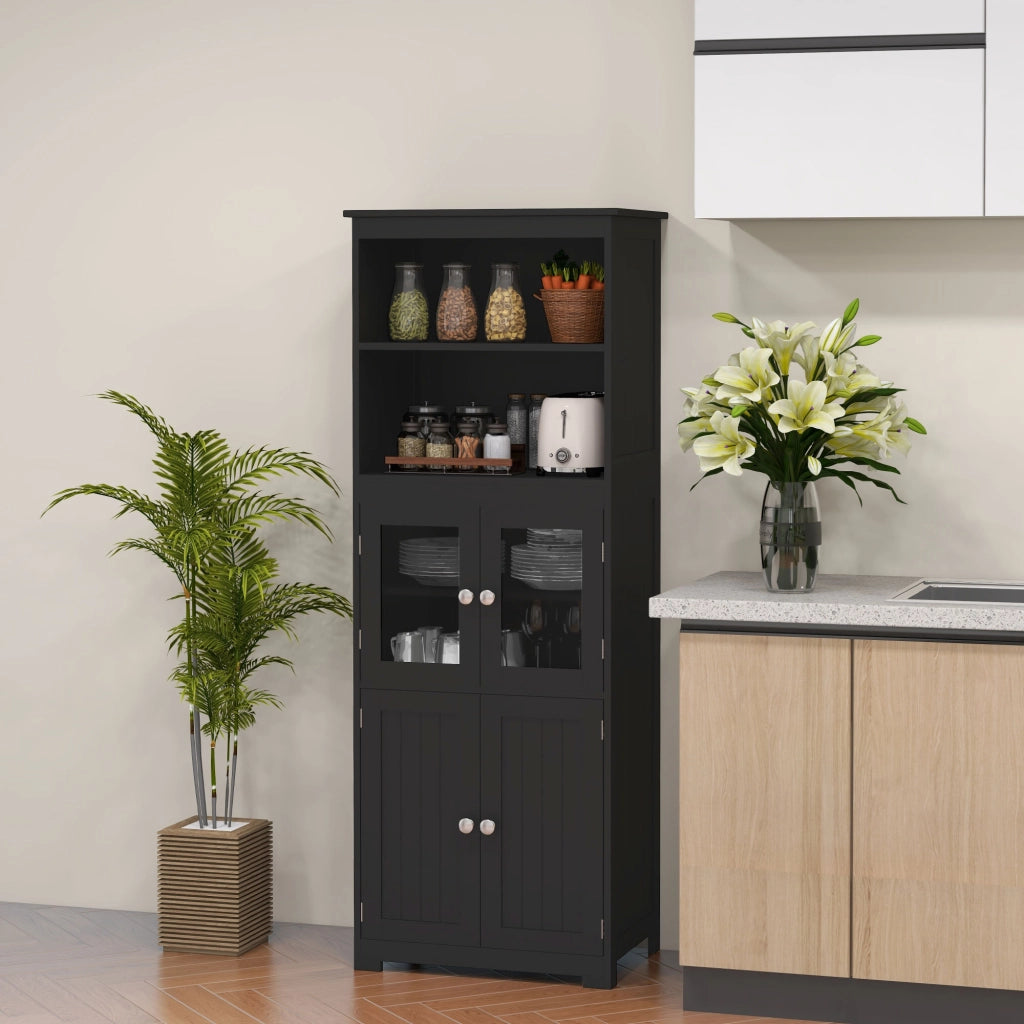 Armadio ¨C zephmum ¨C Nero 60x30x162 cm