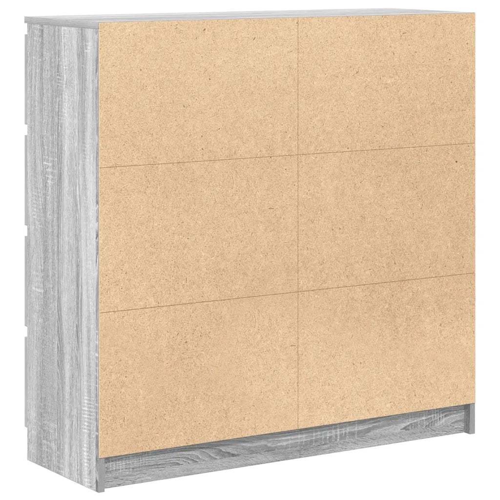 Credenza Grigio Sonoma 100x35x99 cm in Legno Multistrato 3328494