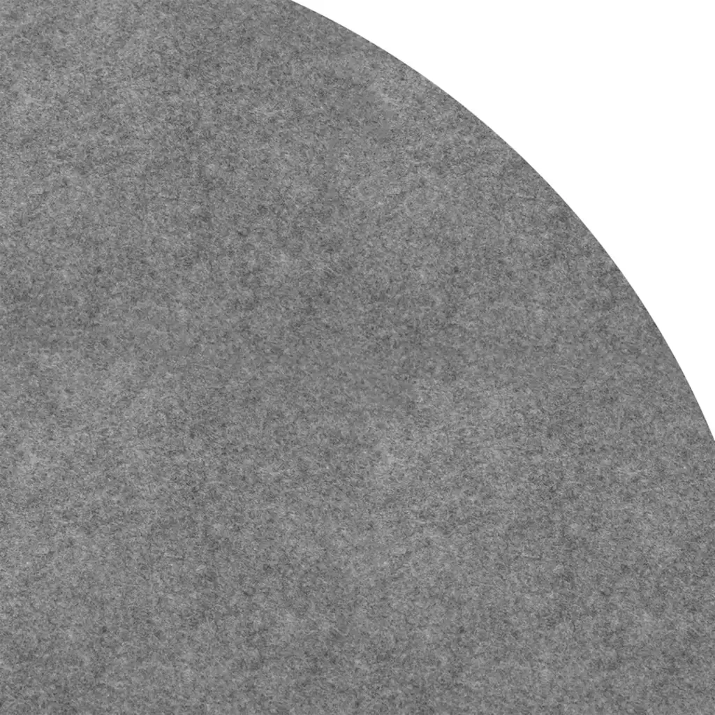 Telo Sotto Piscina Grigio Chiaro ?458 cm Geotessile Poliestere
