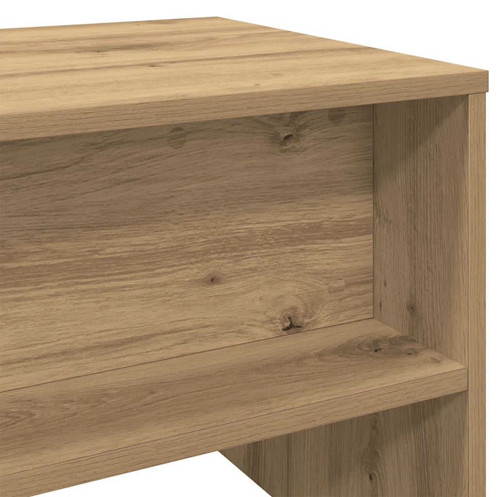 Mobile Porta TV-Mobile per TV-Credenza TV Rovere Artigianale 100x40x40 cm in Truciolato 503331