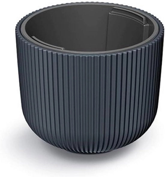 Piantagione - Anthracite con Contenitore - 24 x 24 x 19,8 cm - Capacità 7 litri