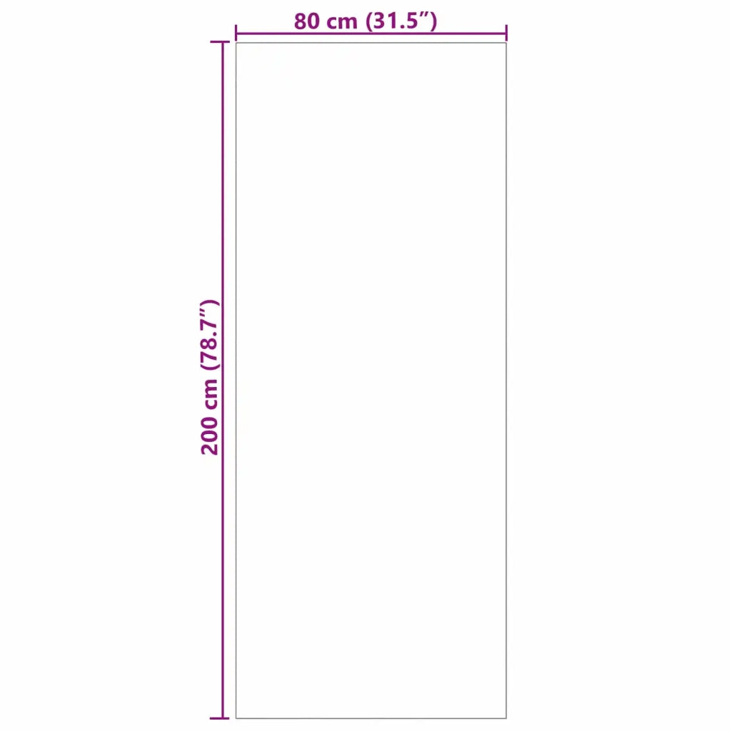 Tappeti per area | Tappeti a zone LUGO Crema e Grigio 80 x 200 cm Poliestere