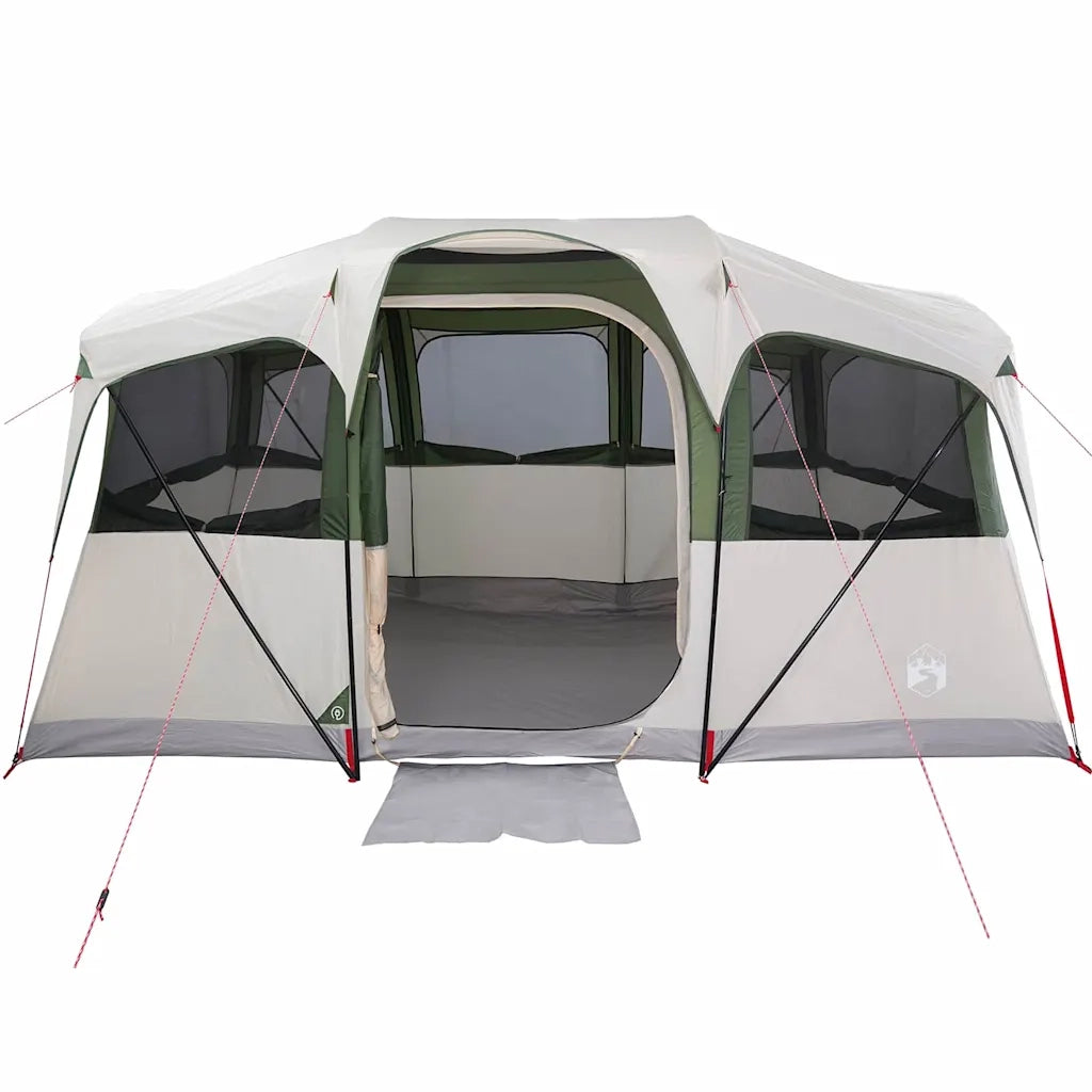 Tenda Familiare con tetto Bianco e Verde 435 x 255 x 216 cm 4100685