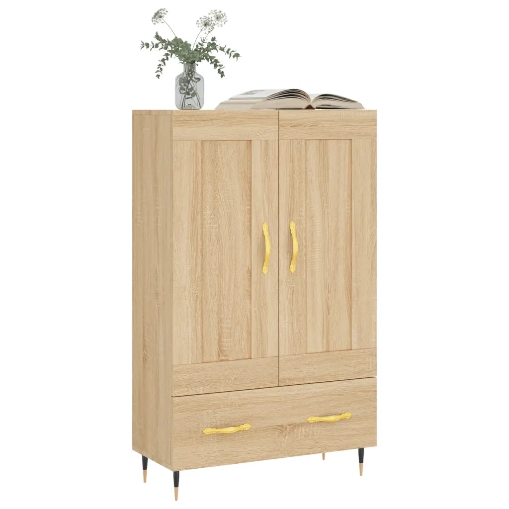 Credenza | Madia | Buffet da pranzo | Armadio da pranzo Rovere Sonoma 69,5x31x115 cm in Legno Multistrato