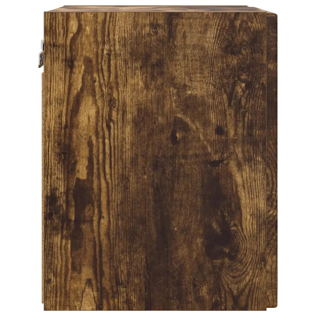 Mobile TV da parete-Mobile TV a Muro-Credenza TV Rovere fum¨¦ 30 x 31 x 40 cm