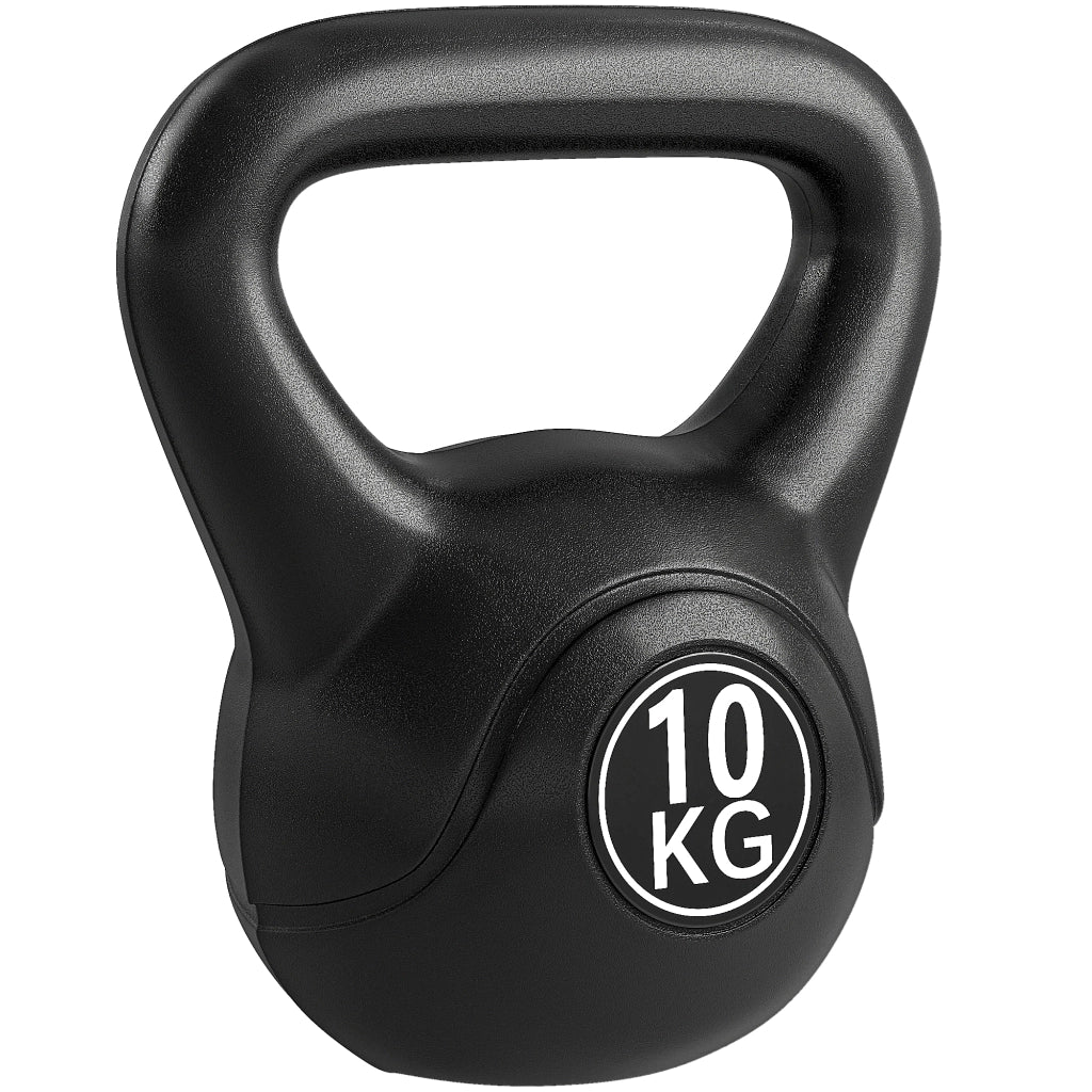 Kettlebell 10 kg ¨C Minimal ¨C 25x19x28 cm nero