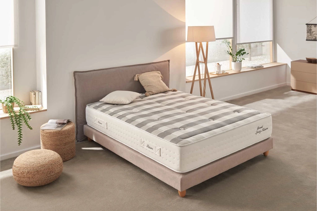 Materasso a molle insacchettate Grand Spring Nature - 140X200, 30cm - Moonia