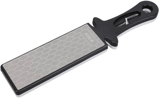 Sbiancamento a Doppia Faccia - Superficie di Affilatura a Diamante - Grana 400/1000 - Adatto per Coltelli/Forbici/Asce - Materiale Duraturo - Affilatura Efficiente - Sbiancatore